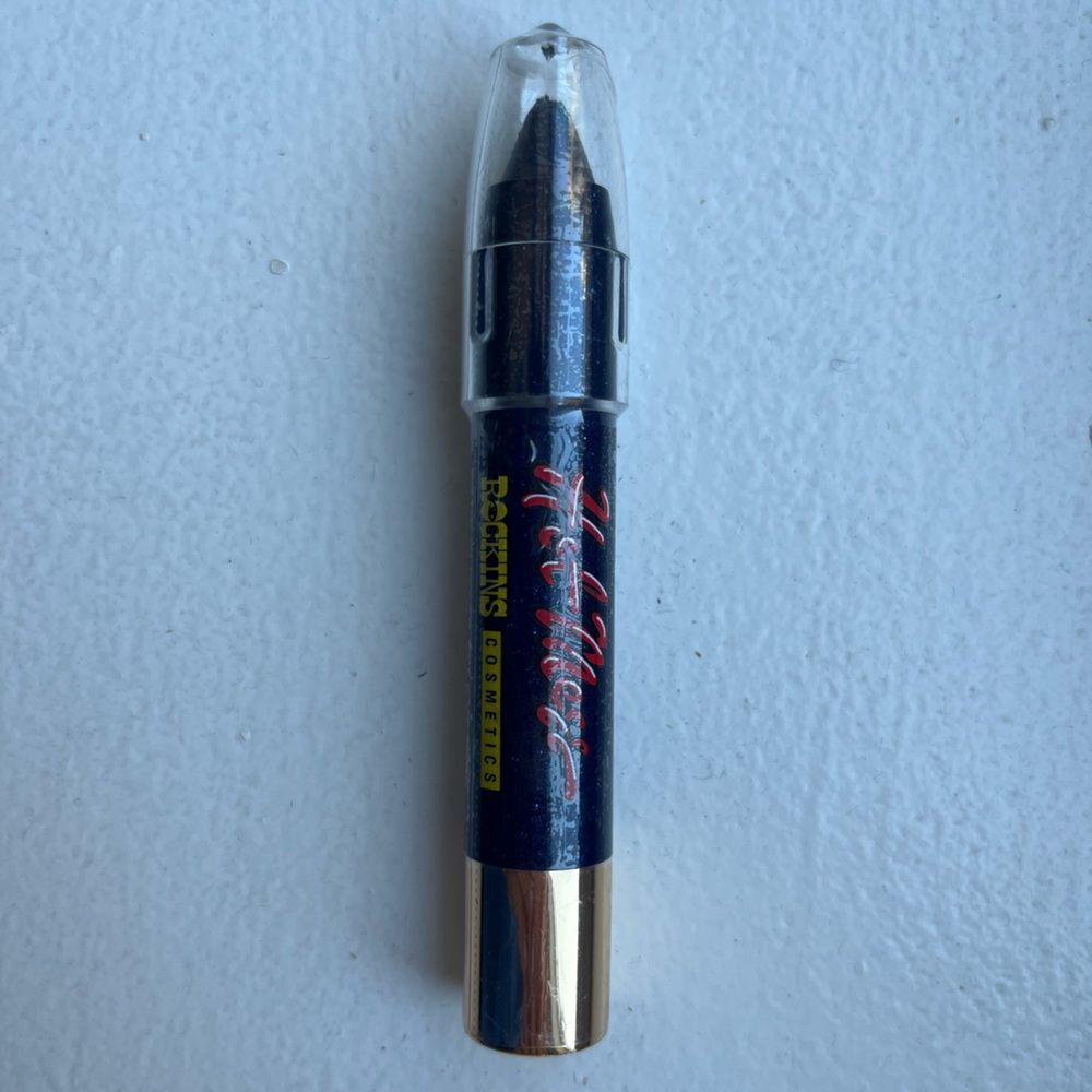 Hot Mess Rockins Cosmetics Blue Glitter Gel Eye Pen